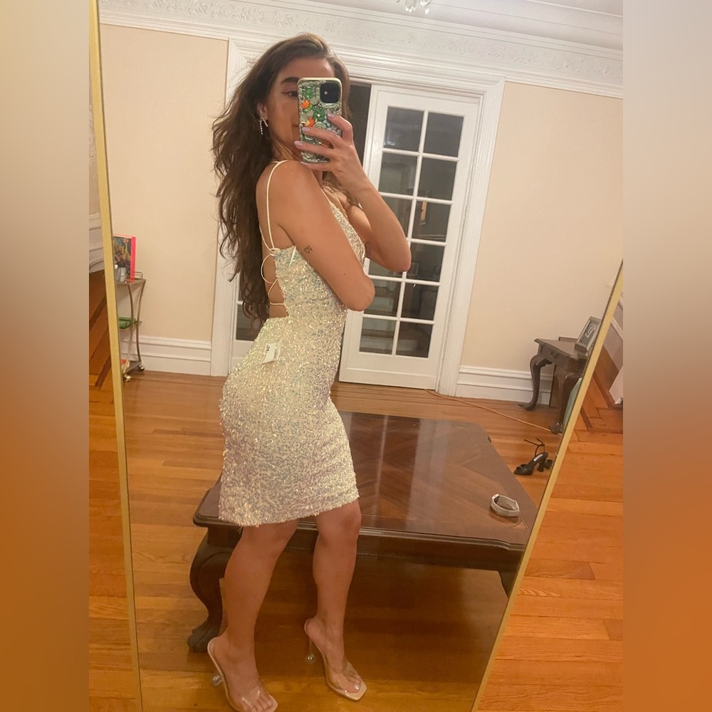 Sequin Mini Dress - Picture 3 of 7